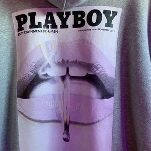Super cozy. Very cool playboy hoodie/dress